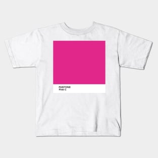 pantone Pink C Kids T-Shirt